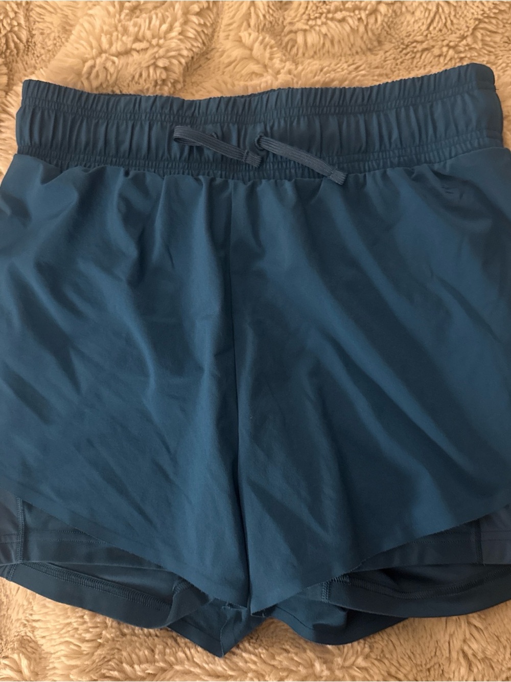 Gymshark Women's Athletic Shorts Teal Blue